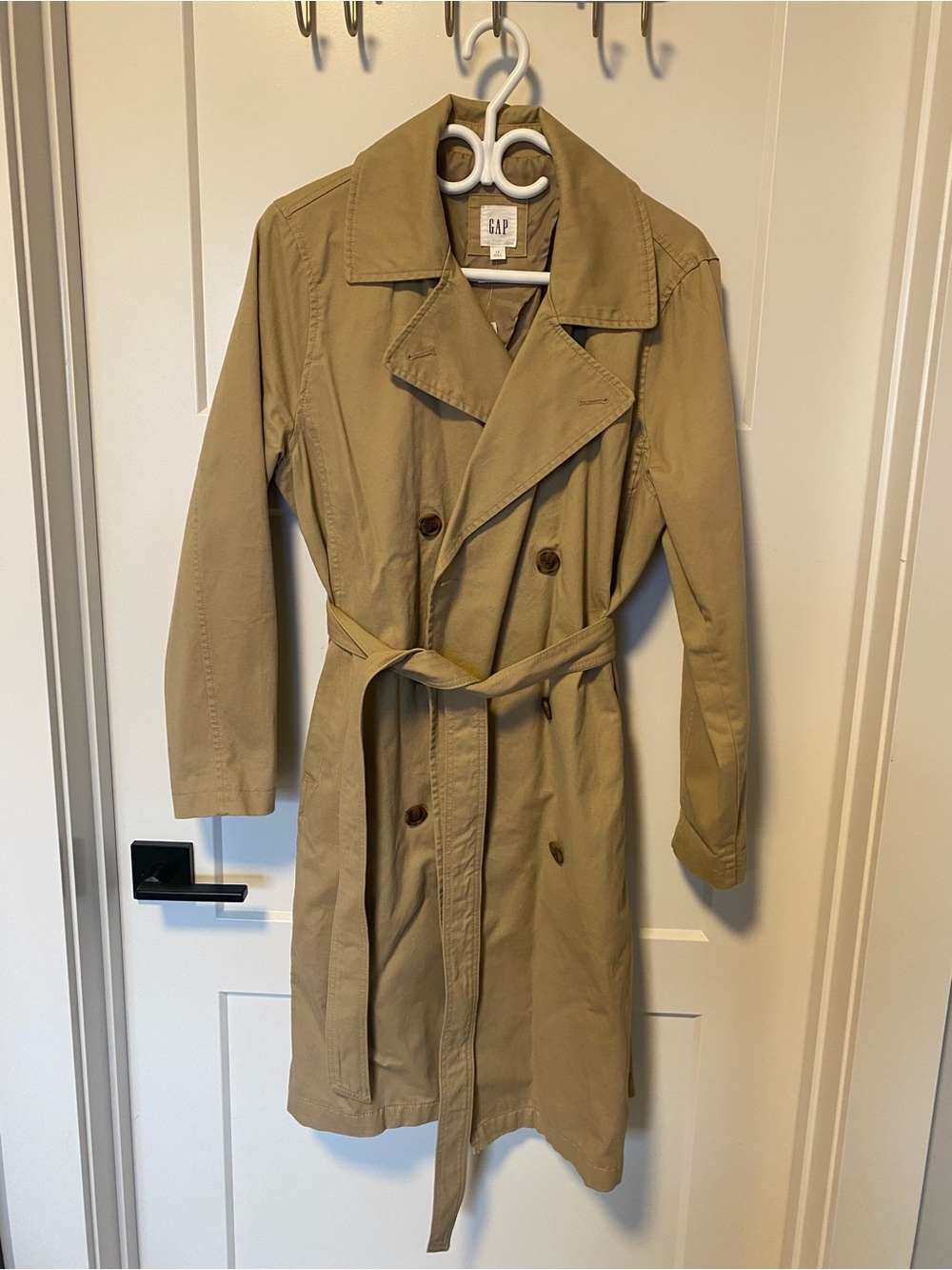 GAP Tan Trench Coat with Belt